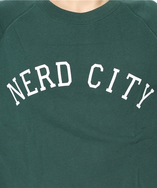 WEGO（ウィゴー）の「WEGO/ロゴプリントスウェット（スウェット・メンズ・ダークグリーン/ワイン・MEDIUM/LARGE）」の8枚目の写真