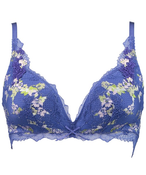 Triumph(トリンプ)の「トリンプ プレミアムデザイン 天使のブラ 魔法のハリ感 0044 ノンワイヤーブラジャーTR0044 P(ブラジャー・レディース・グリーン/パープル/グレー・M/L)」の1枚目の写真