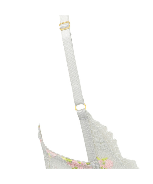 Triumph(トリンプ)の「トリンプ プレミアムデザイン 天使のブラ 魔法のハリ感 0044 ノンワイヤーブラジャーTR0044 P(ブラジャー・レディース・グリーン/パープル/グレー・M/L)」の13枚目の写真