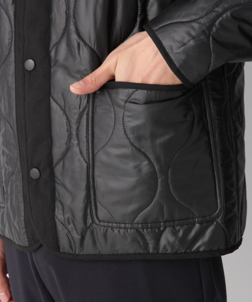 GLOBAL WORK(グローバルワーク)の「ナカワタキルトブルゾン/797552(ブルゾン・メンズ・ブラック/カーキ・SMALL/MEDIUM/LARGE)」の10枚目の写真