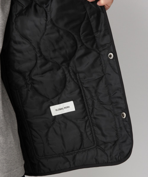 GLOBAL WORK(グローバルワーク)の「ナカワタキルトブルゾン/797552(ブルゾン・メンズ・ブラック/カーキ・SMALL/MEDIUM/LARGE)」の14枚目の写真