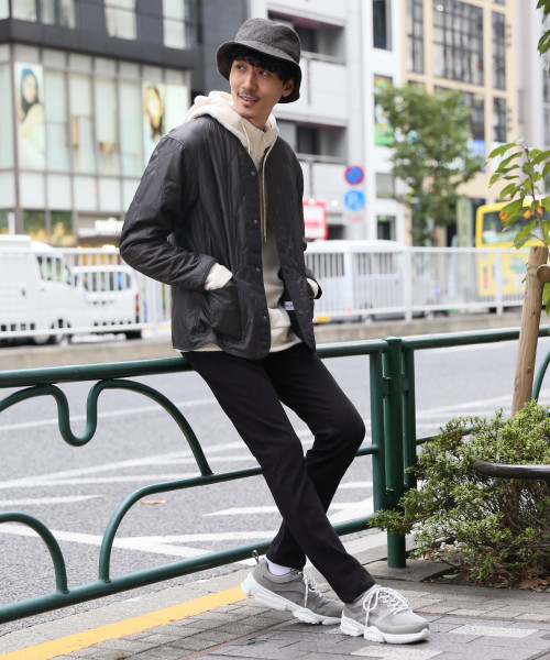 GLOBAL WORK(グローバルワーク)の「ナカワタキルトブルゾン/797552(ブルゾン・メンズ・ブラック/カーキ・SMALL/MEDIUM/LARGE)」の3枚目の写真