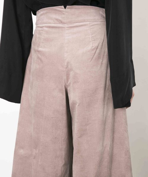 city（シティ）の「【CITY】ベルベット ハイウエストワイドパンツ（その他パンツ・レディース・ネイビー/グレー/ピンク・1/0）」の22枚目の写真