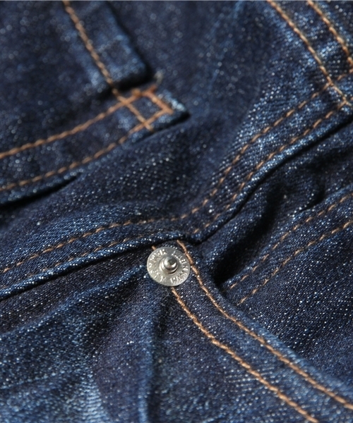 HAMNETT（ハムネット）の「【HAMNETT】 ダスティーコーティングデニム / パンツ（デニムパンツ・メンズ・グレー/ネイビー・L/S/M/LL）」の10枚目の写真