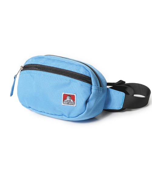 BENCH AT THE GREENE（ベンチアットザグリーン）の「BENDAVIS OVAL WAISTBAG（ボディバッグ/ウエストポーチ・メンズ・ブラック/ネイビー/サックスブルー/オレンジ/ブラック系その他・FREE）」の5枚目の写真