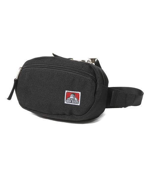 BENCH AT THE GREENE（ベンチアットザグリーン）の「BENDAVIS OVAL WAISTBAG（ボディバッグ/ウエストポーチ・メンズ・ブラック/ネイビー/サックスブルー/オレンジ/ブラック系その他・FREE）」の2枚目の写真