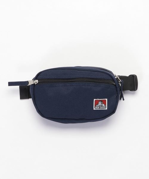 BENCH AT THE GREENE（ベンチアットザグリーン）の「BENDAVIS OVAL WAISTBAG（ボディバッグ/ウエストポーチ・メンズ・ブラック/ネイビー/サックスブルー/オレンジ/ブラック系その他・FREE）」の10枚目の写真