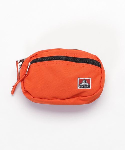 BENCH AT THE GREENE（ベンチアットザグリーン）の「BENDAVIS OVAL WAISTBAG（ボディバッグ/ウエストポーチ・メンズ・ブラック/ネイビー/サックスブルー/オレンジ/ブラック系その他・FREE）」の12枚目の写真