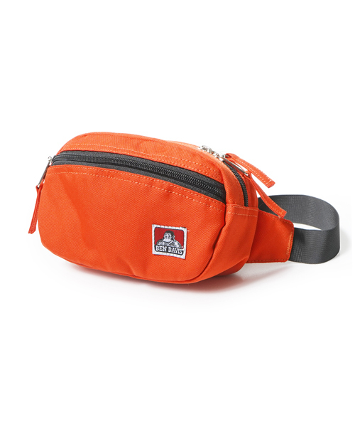 BENCH AT THE GREENE（ベンチアットザグリーン）の「BENDAVIS OVAL WAISTBAG（ボディバッグ/ウエストポーチ・メンズ・ブラック/ネイビー/サックスブルー/オレンジ/ブラック系その他・FREE）」の11枚目の写真
