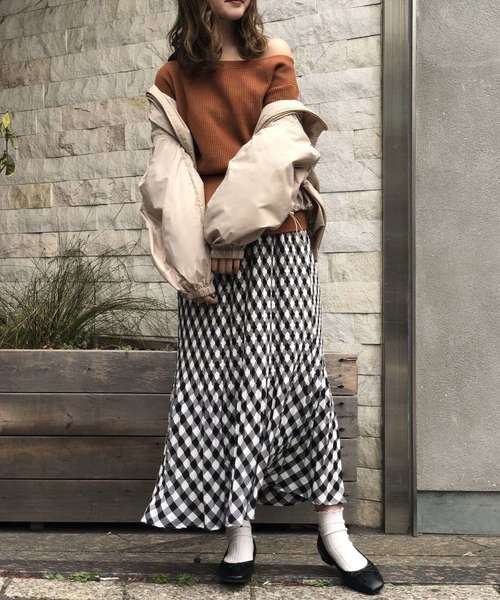 one after another NICE CLAUP（ワンアフターアナザーナイスクラップ）の「スプリングマウンテンパーカー（マウンテンパーカー・レディース・ブラック/ベージュ/テラコッタ・FREE）」の12枚目の写真