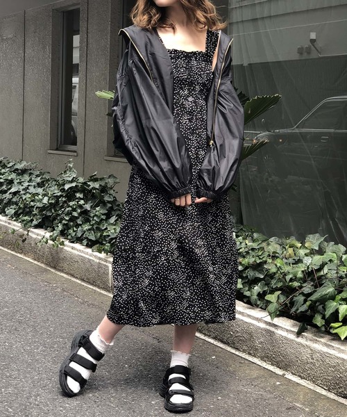 one after another NICE CLAUP（ワンアフターアナザーナイスクラップ）の「スプリングマウンテンパーカー（マウンテンパーカー・レディース・ブラック/ベージュ/テラコッタ・FREE）」の7枚目の写真