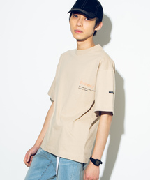 WEGO | WEGO/ドロップショルダーシンプルロゴTシャツ(Tシャツ/カットソー)