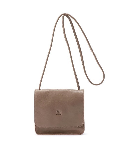 IL BISONTE（イルビゾンテ）の「IL BISONTE / ORIGINAL LEATHER / クロスボディバッグ（ショルダーバッグ・レディース・ダークブラウン/ライトブラウン/ナチュラル/ブラック/グレー/ネイビー/レンガ/グリーン/オレンジ/オリーブ/レッド・FREE）」の3枚目の写真