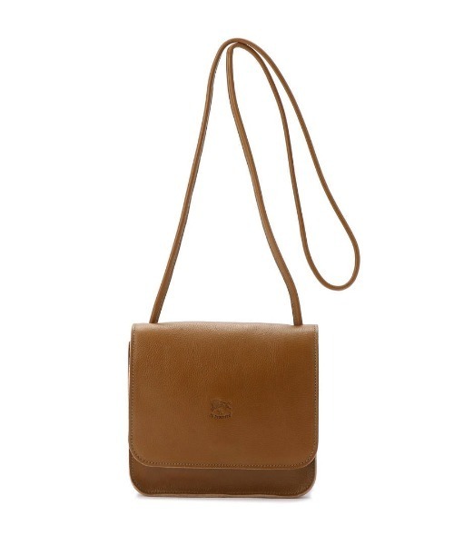 IL BISONTE（イルビゾンテ）の「IL BISONTE / ORIGINAL LEATHER / クロスボディバッグ（ショルダーバッグ・レディース・ダークブラウン/ライトブラウン/ナチュラル/ブラック/グレー/ネイビー/レンガ/グリーン/オレンジ/オリーブ/レッド・FREE）」の6枚目の写真