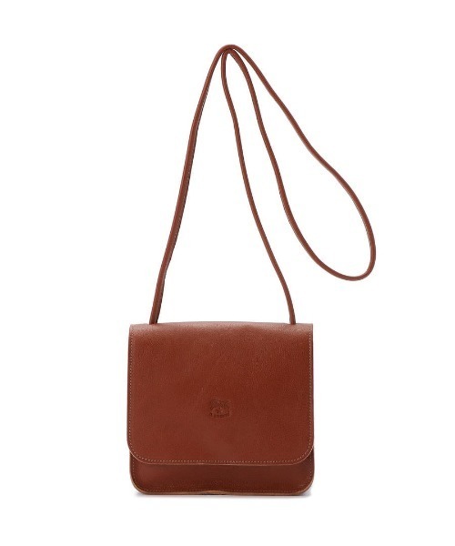 IL BISONTE（イルビゾンテ）の「IL BISONTE / ORIGINAL LEATHER / クロスボディバッグ（ショルダーバッグ・レディース・ダークブラウン/ライトブラウン/ナチュラル/ブラック/グレー/ネイビー/レンガ/グリーン/オレンジ/オリーブ/レッド・FREE）」の10枚目の写真