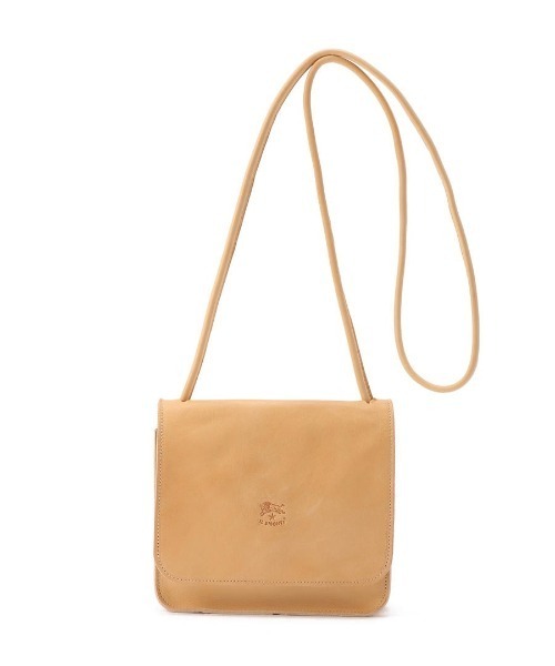 IL BISONTE（イルビゾンテ）の「IL BISONTE / ORIGINAL LEATHER / クロスボディバッグ（ショルダーバッグ・レディース・ダークブラウン/ライトブラウン/ナチュラル/ブラック/グレー/ネイビー/レンガ/グリーン/オレンジ/オリーブ/レッド・FREE）」の20枚目の写真