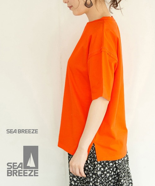 ROPE' PICNIC(ロペピクニック)の「【SEABREEZE×ROPE' PICNIC】カラーTシャツ(Tシャツ/カットソー・レディース・ホワイト/グリーン系その他/イエロー系その他/ピンク系その他/オレンジ系その他・38/40)」の13枚目の写真