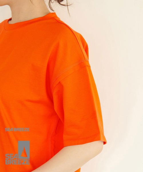 ROPE' PICNIC(ロペピクニック)の「【SEABREEZE×ROPE' PICNIC】カラーTシャツ(Tシャツ/カットソー・レディース・ホワイト/グリーン系その他/イエロー系その他/ピンク系その他/オレンジ系その他・38/40)」の16枚目の写真
