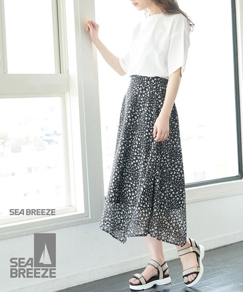 ROPE' PICNIC(ロペピクニック)の「【SEABREEZE×ROPE' PICNIC】カラーTシャツ(Tシャツ/カットソー・レディース・ホワイト/グリーン系その他/イエロー系その他/ピンク系その他/オレンジ系その他・38/40)」の12枚目の写真
