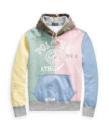 Polo Ralph Laurenパッチワークチェックジップフリースフーディ 楽天市場】ポロ ラルフローレン メンズ パッチワーク タータン