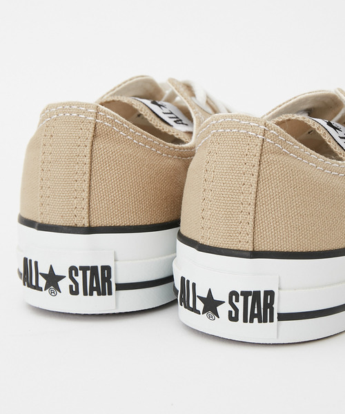 CONVERSE（コンバース）の「CONVERSE コンバース / CANVAS ALL STAR COLORS OX キャンバスオールスターカラーズ ローカットスニーカー（スニーカー・レディース・ベージュ・24.0cm/23.0cm）」の9枚目の写真