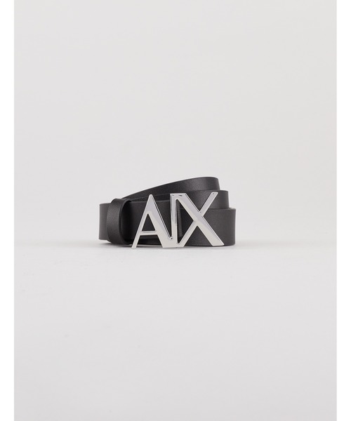 ARMANI EXCHANGE（アルマーニエクスチェンジ）の「【A|Xアルマーニ エクスチェンジ】A|Xロゴベルト（ベルト・レディース・ブラック/ブラック系その他/ピンク・SMALL/MEDIUM）」の8枚目の写真