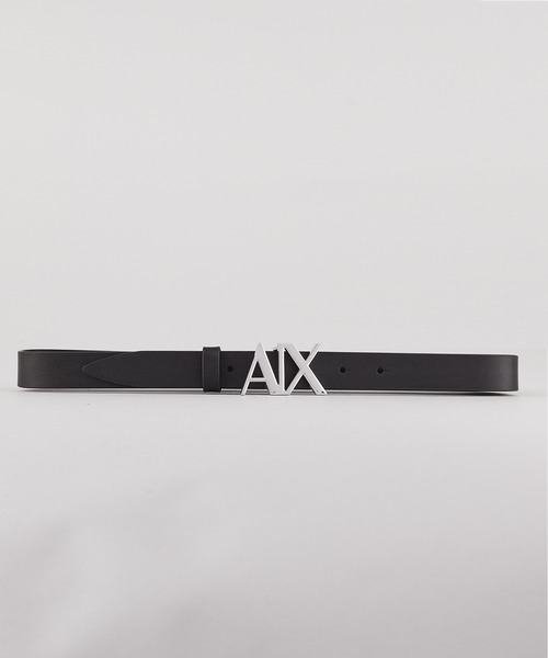 ARMANI EXCHANGE（アルマーニエクスチェンジ）の「【A|Xアルマーニ エクスチェンジ】A|Xロゴベルト（ベルト・レディース・ブラック/ブラック系その他/ピンク・SMALL/MEDIUM）」の6枚目の写真