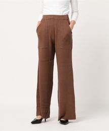 ワッフルワイドパンツ