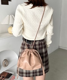 CLEA | デイリー PU 巾着 ミニショルダー(ショルダーバッグ)