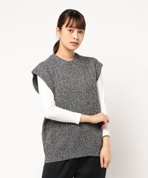 TRADITIONAL WEATHERWEAR�i�g���f�B�V���i�� �E�F�U�[�E�F�A�j�́uCABLE CREW NECK VEST�i�x�X�g�j�v