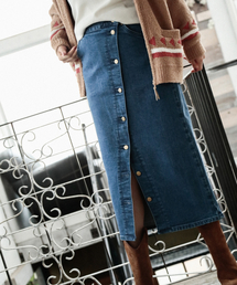 フロントボタンスカート デニムスカート Vivienne Westwood Lee