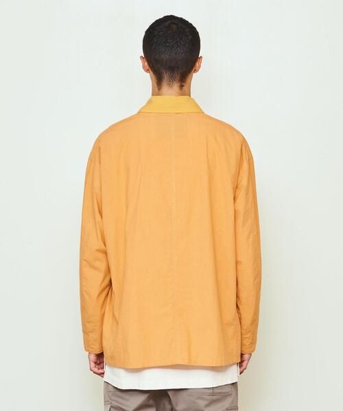 UNITED ARROWS & SONS(ユナイテッドアローズアンドサンズ)の「UNITED ARROWS & SONS(ユナイテッドアローズ&サンズ)STARDUST JACKET(シャツ/ブラウス・メンズ・イエロー/ケリー・LARGE/SMALL/MEDIUM)」の18枚目の写真
