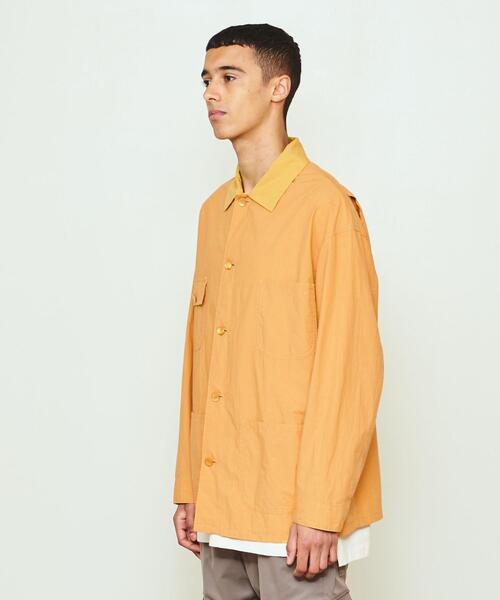 UNITED ARROWS & SONS(ユナイテッドアローズアンドサンズ)の「UNITED ARROWS & SONS(ユナイテッドアローズ&サンズ)STARDUST JACKET(シャツ/ブラウス・メンズ・イエロー/ケリー・LARGE/SMALL/MEDIUM)」の17枚目の写真