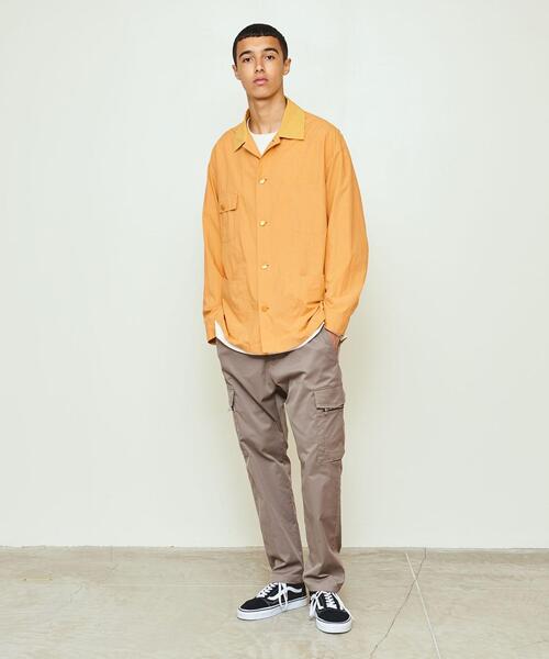 UNITED ARROWS & SONS(ユナイテッドアローズアンドサンズ)の「UNITED ARROWS & SONS(ユナイテッドアローズ&サンズ)STARDUST JACKET(シャツ/ブラウス・メンズ・イエロー/ケリー・LARGE/SMALL/MEDIUM)」の15枚目の写真