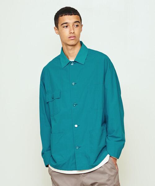 UNITED ARROWS & SONS(ユナイテッドアローズアンドサンズ)の「UNITED ARROWS & SONS(ユナイテッドアローズ&サンズ)STARDUST JACKET(シャツ/ブラウス・メンズ・イエロー/ケリー・LARGE/SMALL/MEDIUM)」の14枚目の写真