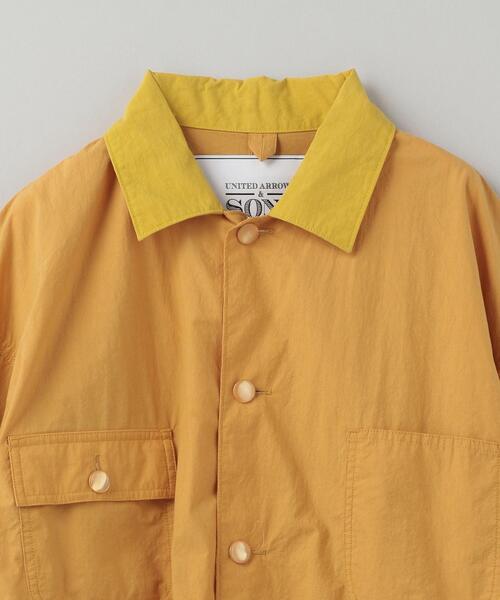 UNITED ARROWS & SONS(ユナイテッドアローズアンドサンズ)の「UNITED ARROWS & SONS(ユナイテッドアローズ&サンズ)STARDUST JACKET(シャツ/ブラウス・メンズ・イエロー/ケリー・LARGE/SMALL/MEDIUM)」の10枚目の写真