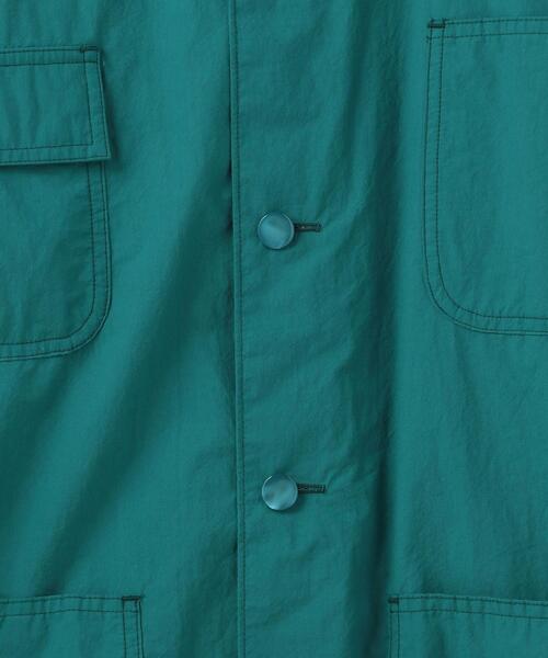 UNITED ARROWS & SONS(ユナイテッドアローズアンドサンズ)の「UNITED ARROWS & SONS(ユナイテッドアローズ&サンズ)STARDUST JACKET(シャツ/ブラウス・メンズ・イエロー/ケリー・LARGE/SMALL/MEDIUM)」の4枚目の写真