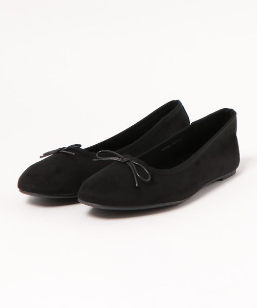 AMERICAN HOLIC（アメリカンホリック）の「ふわふわファーソフトバレエ　＊（パンプス・レディース・ブラック/ベージュ/ブラウン・S/M/L）」の2枚目の写真