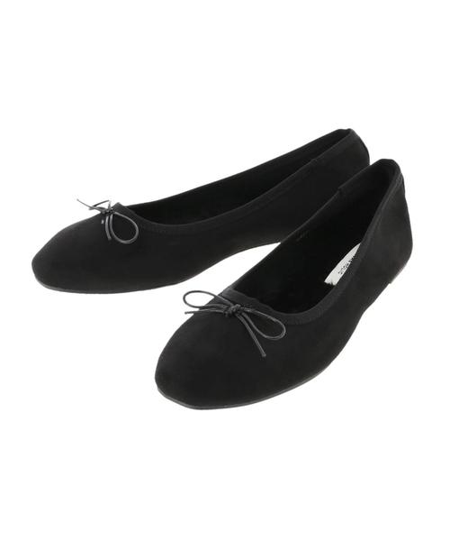 AMERICAN HOLIC（アメリカンホリック）の「ふわふわファーソフトバレエ　＊（パンプス・レディース・ブラック/ベージュ/ブラウン・S/M/L）」の4枚目の写真