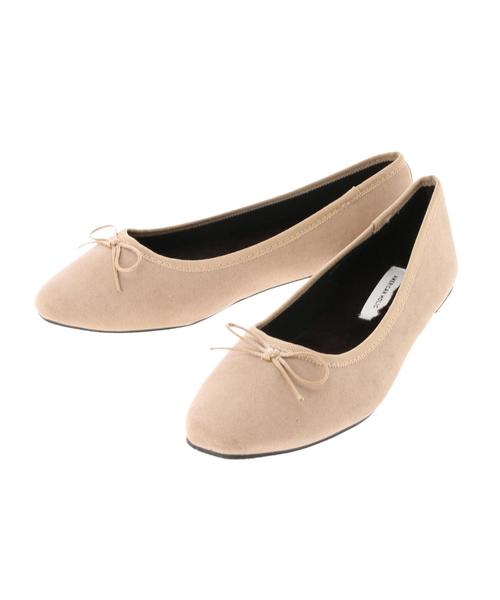 AMERICAN HOLIC（アメリカンホリック）の「ふわふわファーソフトバレエ　＊（パンプス・レディース・ブラック/ベージュ/ブラウン・S/M/L）」の5枚目の写真