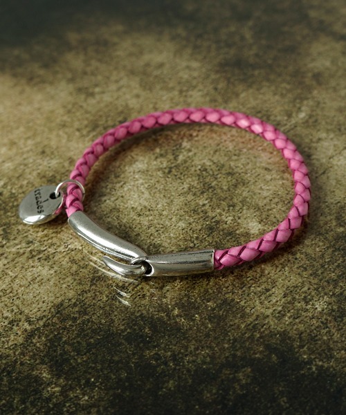 KU-CROISSANT（クークロワッサン）の「「Haim」編み込みレザー