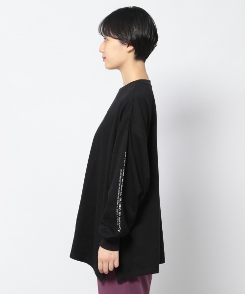 PAGEBOY(ページボーイ)の「ストリートフォトロンT(Tシャツ/カットソー・レディース・ブラック/オフホワイト・FREE)」の5枚目の写真