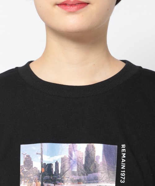 PAGEBOY(ページボーイ)の「ストリートフォトロンT(Tシャツ/カットソー・レディース・ブラック/オフホワイト・FREE)」の10枚目の写真