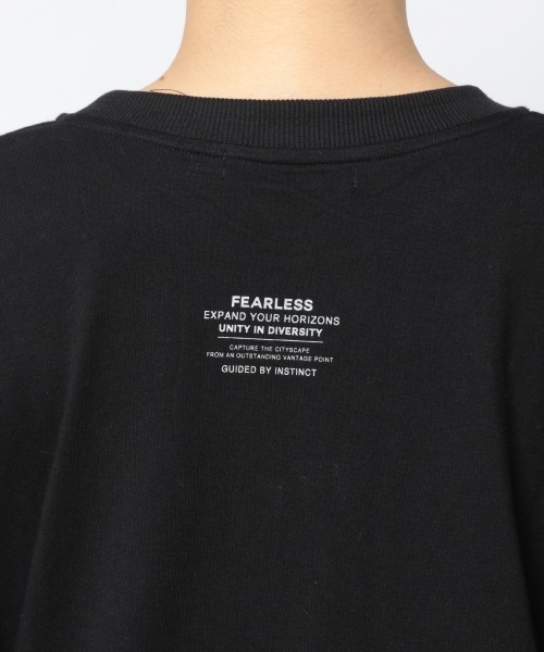 PAGEBOY(ページボーイ)の「ストリートフォトロンT(Tシャツ/カットソー・レディース・ブラック/オフホワイト・FREE)」の9枚目の写真