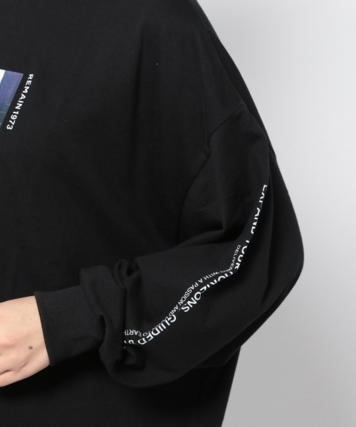 PAGEBOY(ページボーイ)の「ストリートフォトロンT(Tシャツ/カットソー・レディース・ブラック/オフホワイト・FREE)」の6枚目の写真