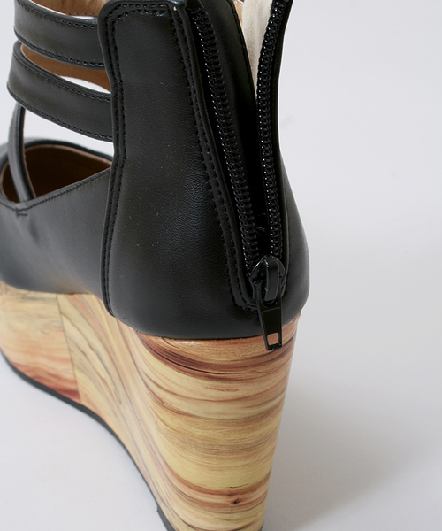 WEGO（ウィゴー）の「WEGO/クロスストラップパンプス（パンプス・レディース・ブラック/ピンク/レッド・MEDIUM/LARGE）」の12枚目の写真