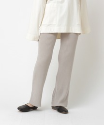 K2488 ワイドリブパンツ