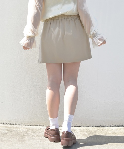 PairPair（ペアペア）の「リネンダブルポケットスカパン(セットアップ)（その他パンツ・レディース・ベージュ/アイボリー/ブルー系その他・FREE）」の14枚目の写真