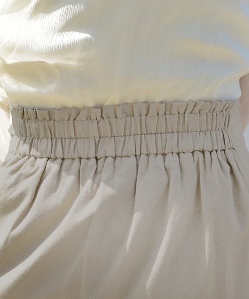 PairPair（ペアペア）の「リネンダブルポケットスカパン(セットアップ)（その他パンツ・レディース・ベージュ/アイボリー/ブルー系その他・FREE）」の20枚目の写真