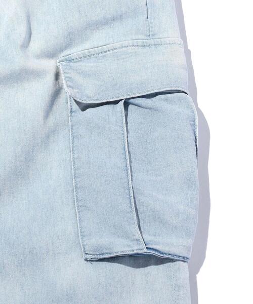 MONKEY TIME（モンキータイム）の「＜monkey time＞ ST TCR/TWL CARGO JOGGER/カーゴジョガーパンツ（カーゴパンツ・メンズ・ライトブルー・L/XL/S/M）」の7枚目の写真